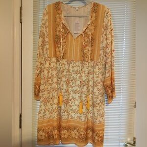 XXL boho dress